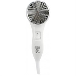 Фен BRIMIX 6830, настенный, 1200 Вт, 2 режима, 2 скорости, белый - фото 51415310