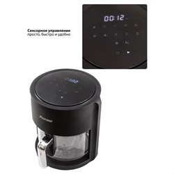 Аэрогриль Pioneer SM502D, 1500 Вт, 5 л, чёрный - фото 51415604