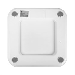 Весы напольные Windigo LVE-030, диагностические, до 180 кг, от 3хAAA, стеклянные, белые - фото 51415621