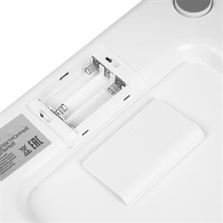 Весы напольные Windigo LVE-030, диагностические, до 180 кг, от 3хAAA, стеклянные, белые - фото 51415622