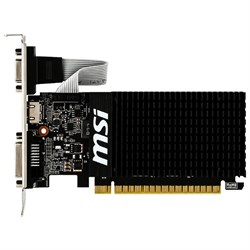 Видеокарта MSI GeForce GT 710 (2GD3H LP) 2G,64bit,DDR3,954/1600,DVI,HDMI,CRT - фото 51415993