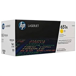 Тонер Картридж HP 651A CE342A желтый для HP LJ 700/775 (16000стр.) - фото 51416009