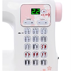 Швейная машина Janome DC 4030, 60 Вт, 30 операций, автомат, белая - фото 51416325