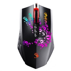 Мышь A4Tech Bloody A60 черный оптическая (6200dpi) USB3.0 (8but) - фото 51416357