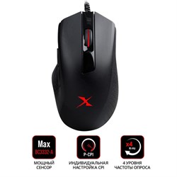 Мышь A4Tech Bloody X5 Max черный оптическая (10000dpi) USB (9but) - фото 51416540