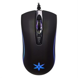 Мышь Оклик 704G TOKUGAWA черный оптическая (1600dpi) USB (4but) - фото 51416651