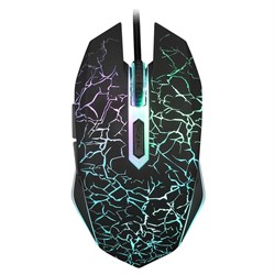 Мышь Оклик 905G INVASION черный оптическая (3600dpi) USB для ноутбука (6but) - фото 51416795