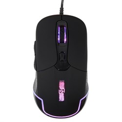 Мышь Оклик 965G RACER черный оптическая (2400dpi) USB (6but) - фото 51416834