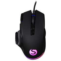 Мышь SunWind SW-M850G черный оптическая (6400dpi) USB для ноутбука (9but) - фото 51416864