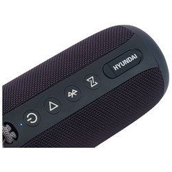 Колонка порт. Hyundai H-PAC610 т.синий 20W 2.0 BT/3.5Jack 10м 2000mAh - фото 51417359