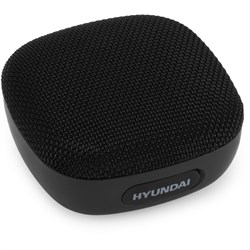 Колонка порт. Hyundai H-PS1010 черный 5W 1.0 BT 10м 1200mAh - фото 51417367