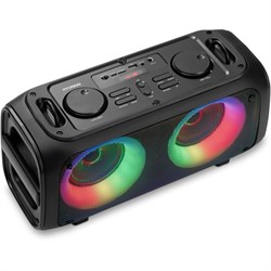 Колонка порт. Hyundai H-PS1030 черный/черный 40W 2.0 BT 10м 3600mAh - фото 51417388