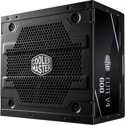 Блок питания Cooler Master ATX 600W Elite V4 80+ (24+4+4pin) APFC 120mm fan 5xSATA RTL - фото 51417943
