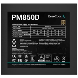 Блок питания Deepcool ATX 850W PM850D 80+ gold 24+2x(4+4) pin APFC 120mm fan 6xSATA RTL - фото 51418070
