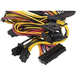 Блок питания Hiper ATX 650W HPC-650 80+ (24+4+4pin) APFC 120mm fan 5xSATA - фото 51418298
