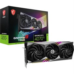 Видеокарта MSI PCI-E 4.0 RTX 4070 Ti GAMING X TRIO 12G NVIDIA GeForce RTX 4070TI 12288Mb 192   10044 - фото 51418468