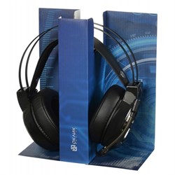 Наушники с микрофоном Оклик HS-L700G INFINITY черный 2.2м мониторные оголовье (1102308) - фото 51422154