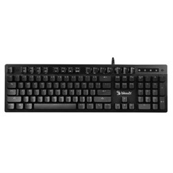 Клавиатура A4Tech Bloody B500N, USB, игровая, с подсветкой, серая - фото 51422217