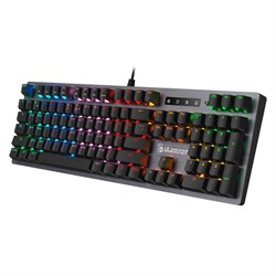 Клавиатура A4Tech Bloody B760, игровая, механическая, подсветка, проводная, 104 клавиши, USB, черная - фото 51422225