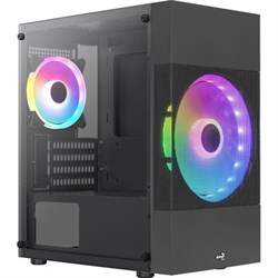 Корпус Aerocool Atomic Lite-G-BK-v2 черный без БП mATX 6x120mm 2x140mm 1xUSB2.0 2xUSB3.0 aud   10045 - фото 51422394