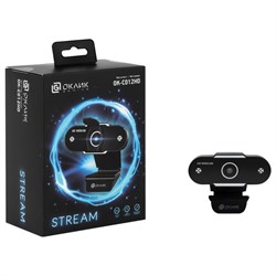 Камера Web Оклик OK-C012HD черный 1Mpix (1280x720) USB2.0 с микрофоном - фото 51422528