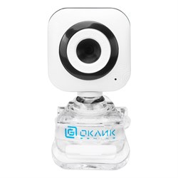 Камера Web Оклик OK-C8812 белый 0.3Mpix (640x480) USB2.0 с микрофоном - фото 51422568