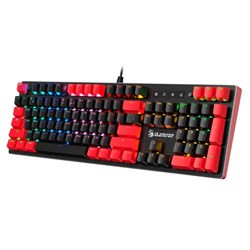 Клавиатура A4Tech Bloody B820N механическая черный/красный USB for gamer LED - фото 51423051