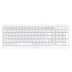 Клавиатура A4Tech Fstyler FK15 белый USB (FK15 WHITE) - фото 51423143