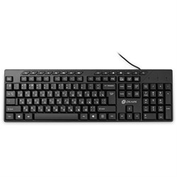 Клавиатура Оклик 125M черный USB Multimedia (1678108) - фото 51423425