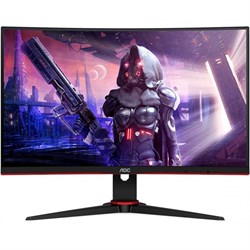 Монитор AOC 23.6" Gaming C24G2AE-BK черный/красный VA LED 1ms 16:9 HDMI M/M матовая 250cd 17   10046 - фото 51423770