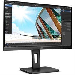 Монитор AOC 23.8" 24P2Q черный IPS LED 16:9 DVI HDMI M/M матовая HAS Piv 250cd 178гр/178гр 1   10046 - фото 51423778
