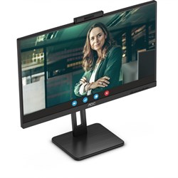 Монитор AOC 23.8" 24P3QW черный IPS LED 16:9 HDMI M/M Cam матовая HAS Piv 300cd 178гр/178гр   100461 - фото 51423807