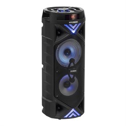 Аудиосистема Hyundai H-MC180, 80 Вт, USB, Bluetooth, AUX, FM, SD/MMC, чёрная - фото 51423845