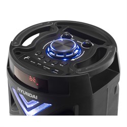 Аудиосистема Hyundai H-MC180, 80 Вт, USB, Bluetooth, AUX, FM, SD/MMC, чёрная - фото 51423849