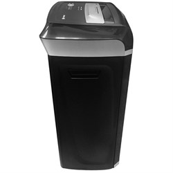 Шредер Heleos УМ35-4, фрагменты 3.9×30 мм, 23 листа, уничтожает скрепки, скобы, пластиковые карты и диски - фото 51425289