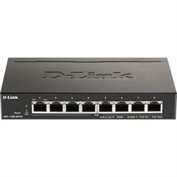 Коммутатор D-Link DGS-1100-08PLV2/A1A, настраиваемый, 8х10/100/1000BASE-T - фото 51425333