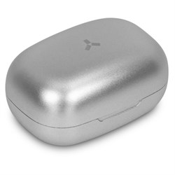 Наушники Accesstyle Grain TWS, беспроводные, вакуумные, BT 5.0, 250 мАч, IPX4, серебристые - фото 51425339