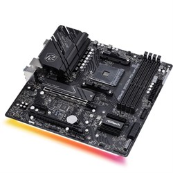 Материнская плата Asrock B550M PG RIPTIDE Soc-AM4 AMD B550 4xDDR4 mATX AC`97 8ch(7.1) 2.5Gg   100448 - фото 51425744