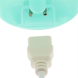 Чайник электрический "Капелька", пластик, 0.5 л, 600 Вт, бирюзовый - фото 51425930