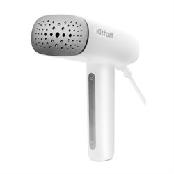 Отпариватель Kitfort КТ-966, ручной, 800 Вт, 110 мл, 20 г/мин, шнур 1.9 м, белый - фото 51426003