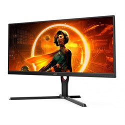 Монитор AOC 34" Gaming U34G3XM/EU черный/красный VA LED 1ms 21:9 HDMI матовая HAS Piv 300cd   100462 - фото 51426774