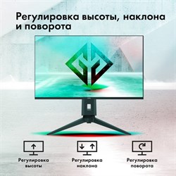 Монитор GMNG 31.5"Gaming GM-32F11 черный LED 1ms 16:9 HDMI M/M матовая HAS Piv 300cd 178гр/ - фото 51427335