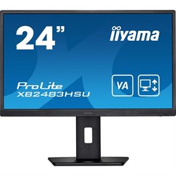 Монитор Iiyama 23.8" ProLite XB2483HSU-B5 черный VA LED 16:9 HDMI M/M матовая HAS Piv 250cd   100464 - фото 51427477