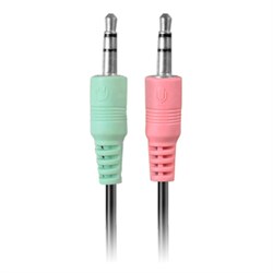Наушники с микрофоном A4Tech HS-10 черный 2м накладные оголовье (HS-10/3.5MM PLUG/BLACK) - фото 51428250