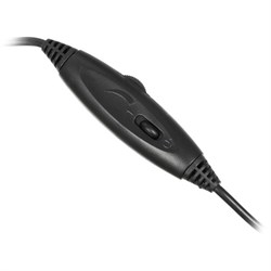 Наушники с микрофоном A4Tech HS-50, мониторные, оголовье, провод 2.5 м, чёрные - фото 51428274