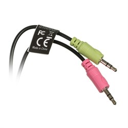 Наушники с микрофоном A4Tech HS-50, мониторные, оголовье, провод 2.5 м, чёрные - фото 51428277