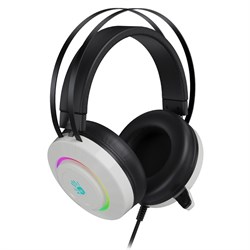 Наушники с микрофоном A4Tech Bloody G521 белый/черный 2.3м мониторные USB оголовье (G521 (WH   10046 - фото 51428474