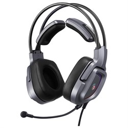 Наушники с микрофоном A4Tech Bloody G575 серый 2м мониторные USB оголовье (G575 USB/ GREY)   1004664 - фото 51428509