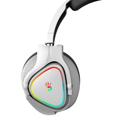 Наушники с микрофоном A4Tech Bloody MR710 серый 1.5м мониторные BT/Radio оголовье (MR710 GRE   10046 - фото 51428577