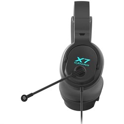 Наушники с микрофоном A4Tech XH-720p черный 2м мониторные оголовье - фото 51428589